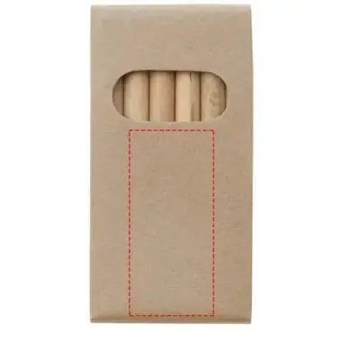 Set para colorear de madera 6 piezas