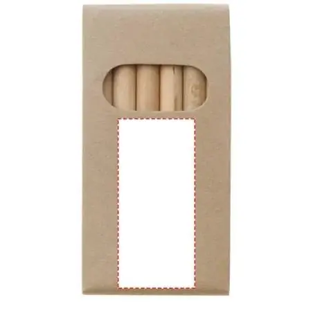 Set para colorear de madera 6 piezas