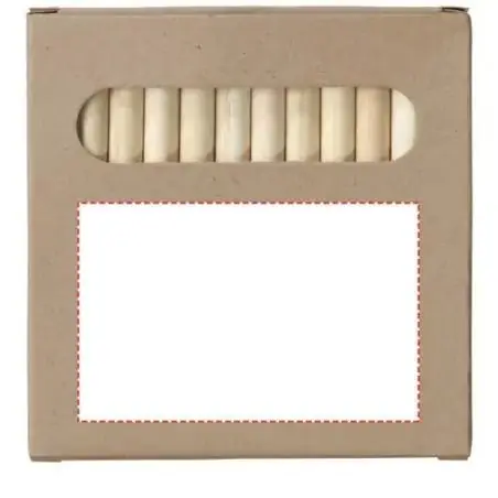 Set para colorear de 12 lápices de álamo