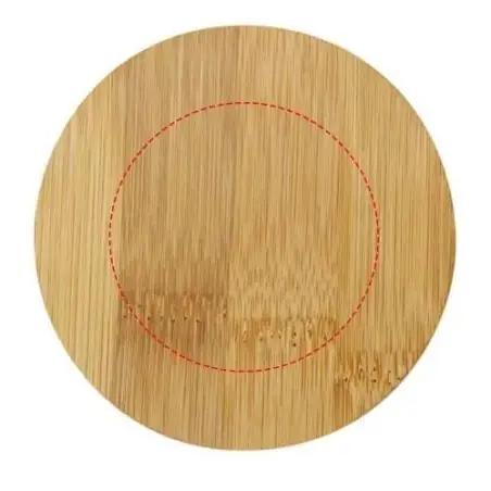 Recipiente vidrio 550 ml tapa bambú