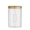 Recipiente vidrio 550 ml tapa bambú - Imagen 9