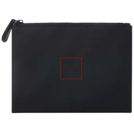 Cartera PU reciclado GRS 51% RPET 100% forro 20x14.5cm