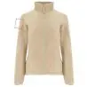 Chaqueta polar mujer cuello alto corte entallado - Imagen 15