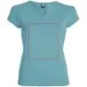 Camiseta mujer algodón elastano 200 g - Imagen 20