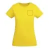 Camiseta mujer algodón orgánico entallada - Imagen 8