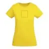 Camiseta mujer algodón orgánico entallada - Imagen 18