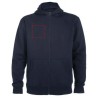 Sudadera capucha cremallera completa unisex canguro - Imagen 16