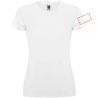 Camiseta deportiva mujer poliéster 150 g - Imagen 37