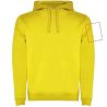 Sudadera capucha bicolor doble tejido hombre canguro - Imagen 28