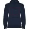 Sudadera capucha bicolor entallada mujer pulgares - Imagen 18