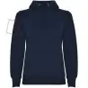 Sudadera capucha bicolor entallada mujer pulgares - Imagen 26