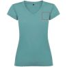 Camiseta mujer cuello pico algodón 155 g/m² OEKO-TEX - Imagen 11