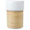 Vaso cerámica 340 ml funda bambú - Imagen 9