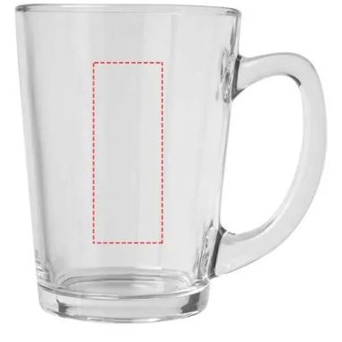 Set 2 vasos de vidrio 310 ml café e infusiones