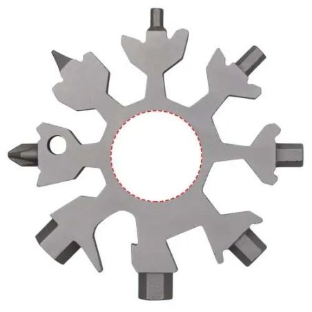 Multiherramienta acero inoxidable 8 funciones