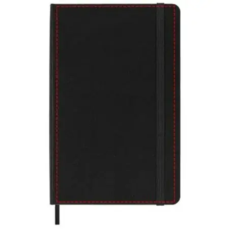 Cuaderno dibujo grande FSC cartón bolsillo elástico 13x21