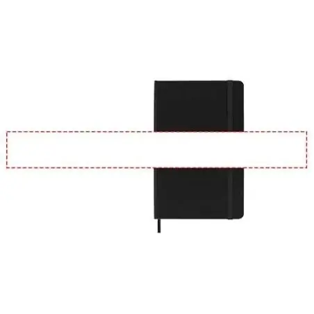 Cuaderno dibujo grande FSC cartón bolsillo elástico 13x21