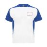 Camiseta deportiva infantil manga corta raglan contraste - Imagen 6