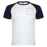 Camiseta deportiva unisex manga corta raglan contraste - Imagen 13