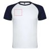 Camiseta deportiva unisex manga corta raglan contraste - Imagen 16