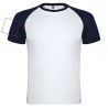 Camiseta deportiva unisex manga corta raglan contraste - Imagen 28