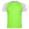 Camiseta deportiva unisex manga corta raglan contraste - Imagen 34