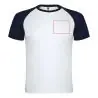 Camiseta deportiva infantil raglán contraste - Imagen 14