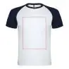 Camiseta deportiva infantil raglán contraste - Imagen 18