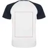Camiseta deportiva infantil raglán contraste - Imagen 24