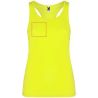 Camiseta deportiva sin mangas mujer espalda cruzada - Imagen 11