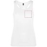 Camiseta deportiva sin mangas mujer espalda cruzada - Imagen 23