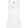 Camiseta deportiva sin mangas mujer espalda cruzada - Imagen 24