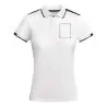 Polo deportivo mujer poliéster reciclado antibacteriano - Imagen 29