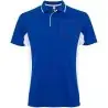 Polo deportivo unisex bicolor transpirable etiqueta - Imagen 8