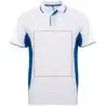 Polo deportivo unisex bicolor transpirable etiqueta - Imagen 27