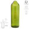 Jarrón vidrio reciclado 750 ml Originalhome - Imagen 6
