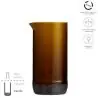 Jarra de agua de vidrio reciclado 430 ml - Imagen 5
