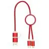 Cable cargador 5 en 1 reciclado 30 cm 27W - Imagen 14