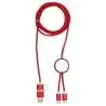 Cable cargador 5 en 1 reciclado 150 cm 27W - Imagen 11
