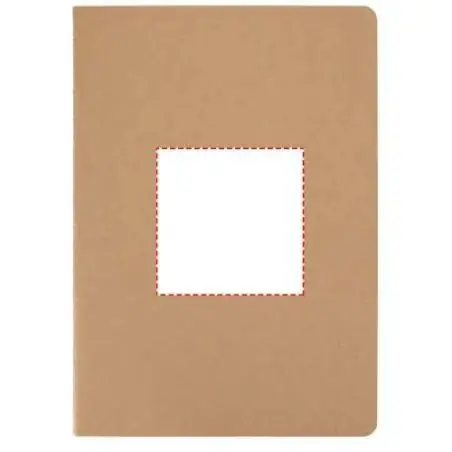 Libreta kraft A5 páginas rayadas 32 hojas
