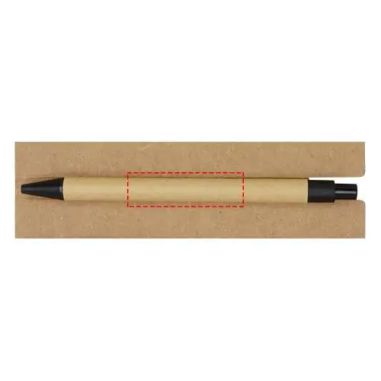 Bloc notas adhesivas bolígrafo papel FSC tinta negra