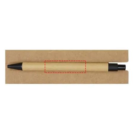 Bloc notas adhesivas bolígrafo papel FSC tinta negra