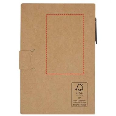 Libreta notas adhesivas con bolígrafo