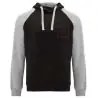 Sudadera bicolor con capucha unisex - Imagen 6