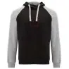 Sudadera bicolor con capucha unisex - Imagen 17