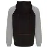 Sudadera bicolor con capucha unisex - Imagen 20