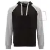 Sudadera bicolor con capucha unisex - Imagen 27