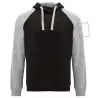 Sudadera bicolor con capucha unisex - Imagen 30