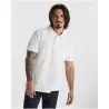 Polo unisex manga corta bolsillo antibolitas etiqueta - Imagen 4