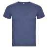 Camiseta manga corta hombre efecto jaspeado canalé tubular - Imagen 10